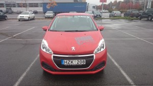 Automobilio priekinė dalis