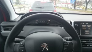 Vairas užstoja spidometrą